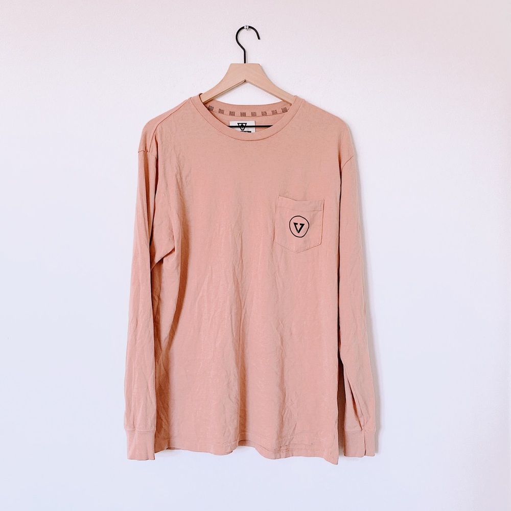 VISSLA Surf Long Sleeve Faded Tee Shirt